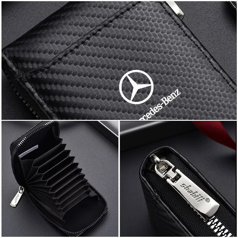 Carteira Mercedes-Benz Fibra de Carbono – RFID