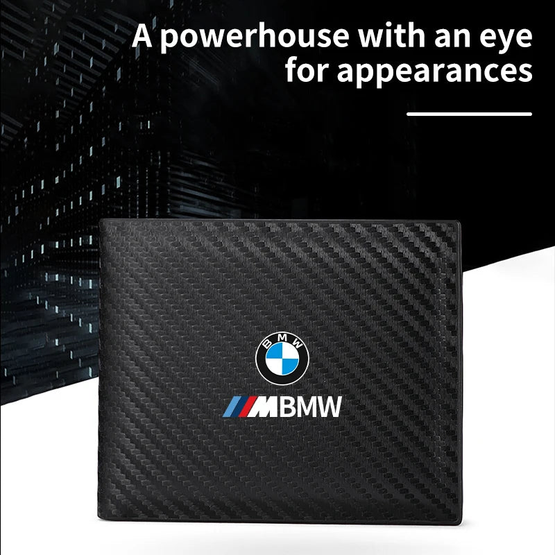 BMW Carteira de Fibra de Carbono