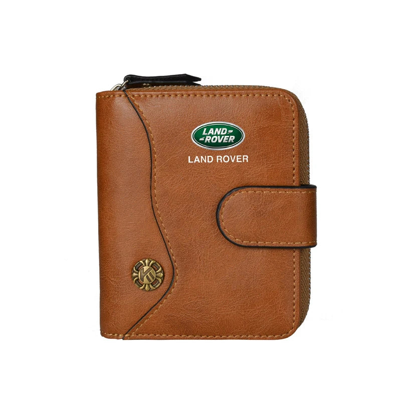 Carteira Land Rover em Couro Genuíno