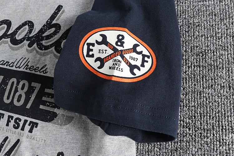 T-Shirt Retrô Brooklyn Motors | 100% Algodão, Estilo Vintage