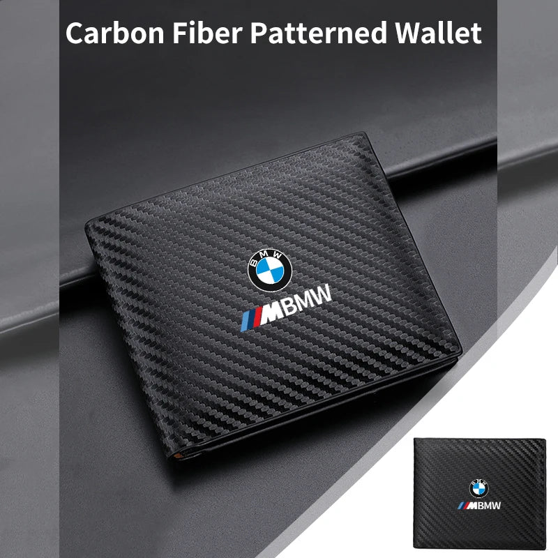 BMW Carteira de Fibra de Carbono