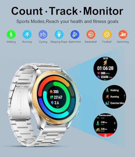 Smartwatch Masculino LIGE-2 Pulseiras Incluídas