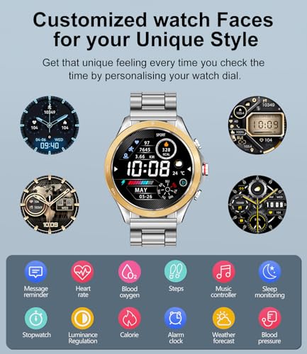 Smartwatch Masculino LIGE-2 Pulseiras Incluídas