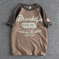 T-Shirt Retrô Brooklyn Motors | 100% Algodão, Estilo Vintage