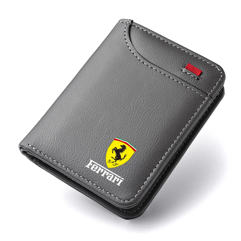 Carteira Ferrari Couro Genuíno - Qualidade Premium