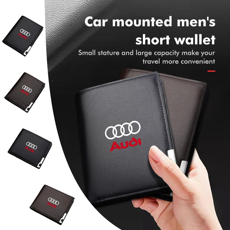 Carteira Audi Couro Genuíno
