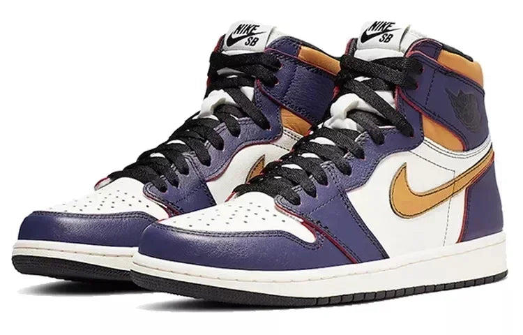 Retro High Nike Air Jordan 1 Obsidian Men's Basketball 