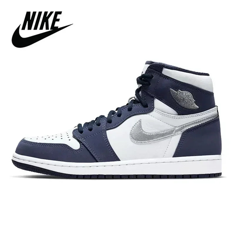 Retro High Nike Air Jordan 1 Obsidian Men's Basketball