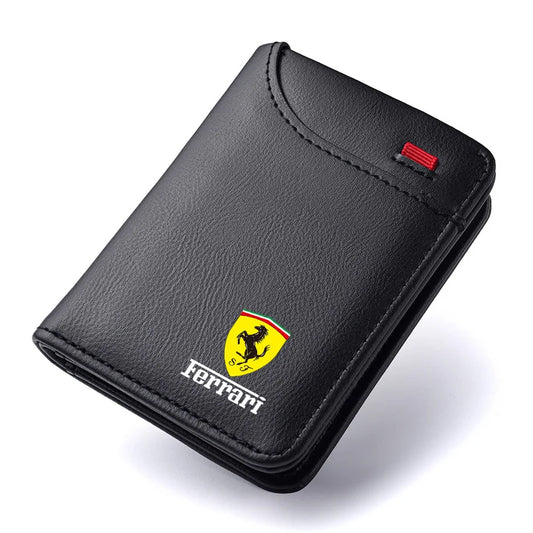 Carteira Ferrari Couro Genuíno - Qualidade Premium