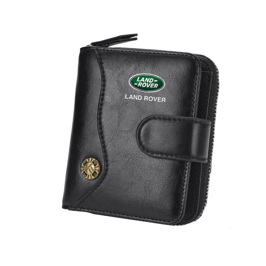 Carteira Land Rover em Couro Genuíno
